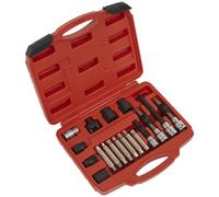 Sealey Alternator Freewheel Pulley Removal Set 18Pc Sx402