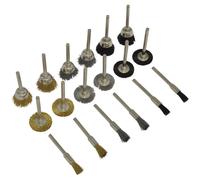 Sealey 18 Piece Rotary Multi Tool Wire Brush Set