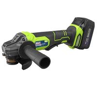 Sealey CP401LIHV 18v Cordless Angle Grinder 115mm 1 x 3ah Li-ion Charger Case