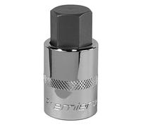 Sealey Hex Socket Bit 19mm 1/2" Square Drive