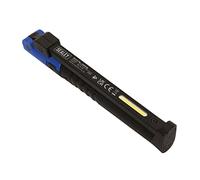 Sealey 2 COB & 1 SMD LED Rechargeable Slim Folding Pocket Light - Blue - LED01B