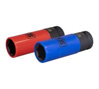 Sealey 2 Piece 1/2" Drive Alloy Wheel Impact Socket Set 1/2"