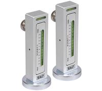 Sealey 2 Piece Magnetic Camber and Caster Gauge Set