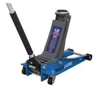 Sealey 2001LEBL Trolley Jack 2 tonne Low Entry Rocket Lift Blue