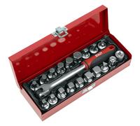 Sealey 20 Piece 3/8" Drive Oil Drain Plug Key Set 3/8"