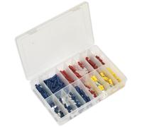 Sealey Ab038Mt Crimp Terminal Assortment 200Pc Blue, Red & Yellow