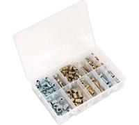 Sealey 200 Piece Brake Pipe Nut Assortment Metric and Imperial
