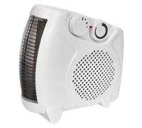 Sealey 2000W Mini Fan Heater Portable - 2 Heat Settings & Thermostat FH2010