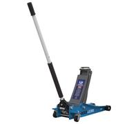 Sealey 2001Lebl Low Profile Trolley Jack With Rocket Lift 2.25 Tonne - Blue