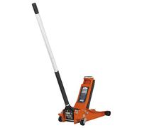 Sealey 2001LEOR Trolley Jack 2 tonne Low Entry Rocket Lift Orange