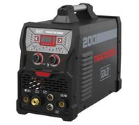 Sealey 200A TIG/MMA AC/DC Pulse Inverter Welder 230V - TIGACDC200