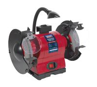 Sealey BG200WL Bench Grinder 200mm with Work Light 550W/230V