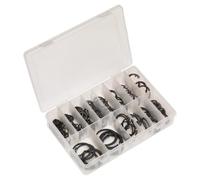 Sealey Circlip Assortment Ab017Cc – 200 Piece Internal & External (Metric)