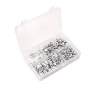 Sealey 200pc Splined Threaded Insert (Rivet Nut) Assortment M4-M8 - Metric - AB073TI