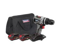 Sealey 20V 1X2.0Ah 1X4.0Ah 13mm Brushless Combination Driver Kit Cp20Vddxkit