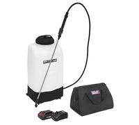 Sealey CP20VGBSKIT1 Cordless Garden Backpack Sprayer 15L 20V 2Ah Sv20 Series