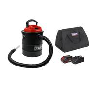 Sealey CP20VAVKIT1 SV20 Series 15L Cordless Handheld Ash Vacuum Cleaner Kit 20V