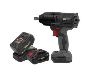 Sealey 20V 2X4Ah 1/2" Square Drive 700Nm Brushless Impact Wrench Kit Cp20Vpiwkit