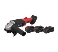 Sealey CP20VAGB 20v Cordless Angle Grinder 115mm 2 x 4ah Li-ion Charger Bag