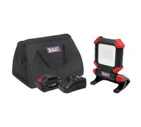 Sealey CP20VCLKIT1 SV20 Series 15W Cordless SMD LED Worklight Kit 20V 4Ah