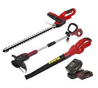 Sealey 20V Series 3 x Garden Power Tool Kit - 2 Batteries