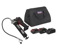 20V SV20 Seies Gease Gun Kit - 2 Batteies - CP20VGRGKIT