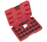 Sealey Sx206 Locking Wheel Nut Key Set 22Pc - Audi