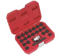 Sealey SX207 Locking Wheel Nut Key Set 22Pc - Bmw