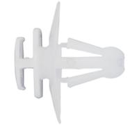 Sealey 22mm x 22mm Universal Side Moulding Clips White Pack of 20