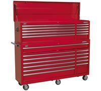 Sealey 23 Drawer Wide Tool Roller Cabinet and Top Chest Combo