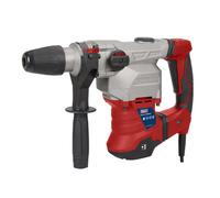 Sealey 230V 40mm 1500W Sds Max Chuck Rotary Hammer Drill With Handle Sdsmax40