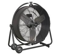 Industrial High Velocity Orbital Drum Fan 24" 230V