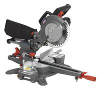 Sealey 240V 216mm Double Sliding Compound Mitre Saw With 1450W Motor Sms216