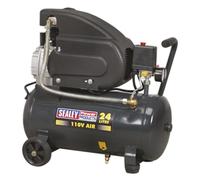 Sealey 24L Direct Drive Air Compressor 2hp 110V