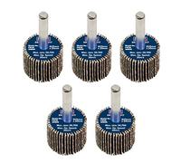 Sealey Flap Wheel 25 x 20mm 80Grit 6mm Shaft - Pack of 5 - FW2520805