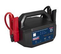 Sealey 2500A 12/24V Lithium Jump Starter Power Pack Force Start Function SL34S