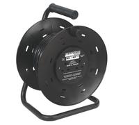 Sealey BCR2525 Cable Reel 25mtr 4 x 230V Heavy-duty
