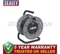 Sealey 25m Cable Reel with Thermal Trip 4 x 230V BCR2525