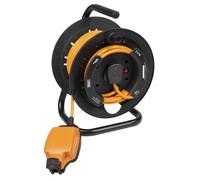 Sealey 25m Weatherproof in-Line Socket with Thermal Cutout & 3m Additional Plug Cable - GCR25