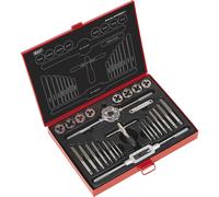 Sealey AK3028BSW Tap & Die Set 28Pc Split Dies Imperial Bsw