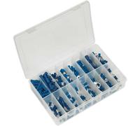 Sealey AB040BT Crimp Terminal Assortment 280Pc Blue