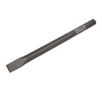 Sealey Hex Shank Flat Chisel for Bosch and Makita Breakers 30 x 450mm