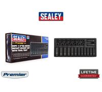 Sealey Tool Tray with Impact Socket Set TBT24 – 28pc 1/2 Sq Drive (Metric)