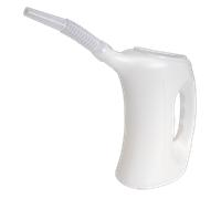 Sealey 2L Measuring Jug 2 Litre Removable Flexible Spout Oil Fuel Resistant J2F