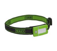 Sealey 2W COB LED Rechargeable Head Torch with Auto-Sensor - Green - LED360HTG