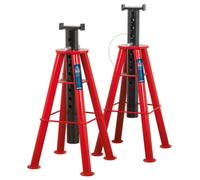 Sealey 2X Axle Stands 10 Tonne Capacity/stand 20 Tonne/pair High Lift As10H