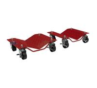 Sealey 2X Wheel Dolly Set Rust Resistant - 680Kg Capacity Heavy Duty Ws681