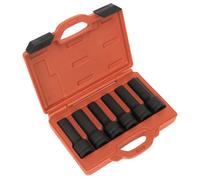 Sealey SX099 Impact 12-Point & TRX-Star Female Deep Socket Set 6pc...