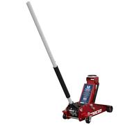 Sealey 3.5 Tonne Trolley Jack, Car Jack, with Super Rocket Lift - 3500CXD