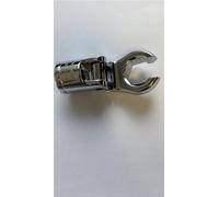Sealey 3/8"D Flex Head Crow Foot Spanner 17mm Hex Drive Mirror Finish AK5982.10